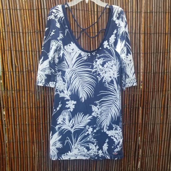 Hollister tropical print mini dress - Picture 2 of 12